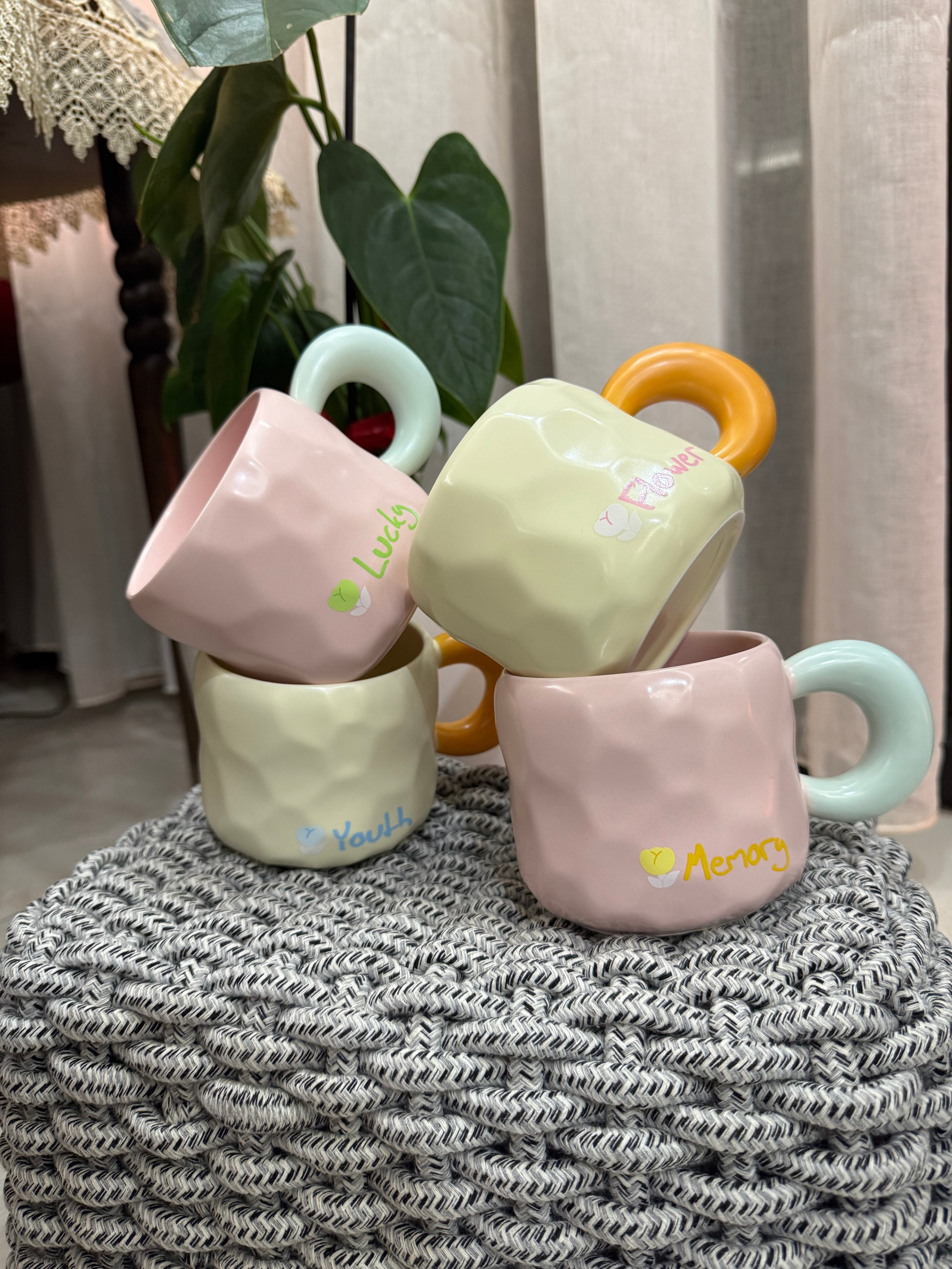Mug Pink Memory Word (54-52) - 250 Ml Farawla