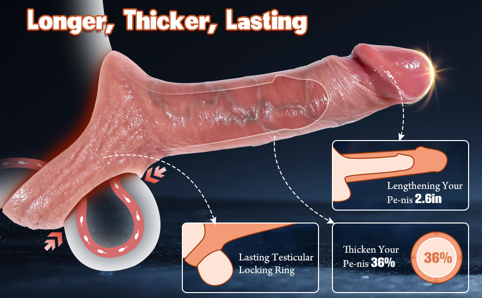 Dildo Silicone Extension TH Shop