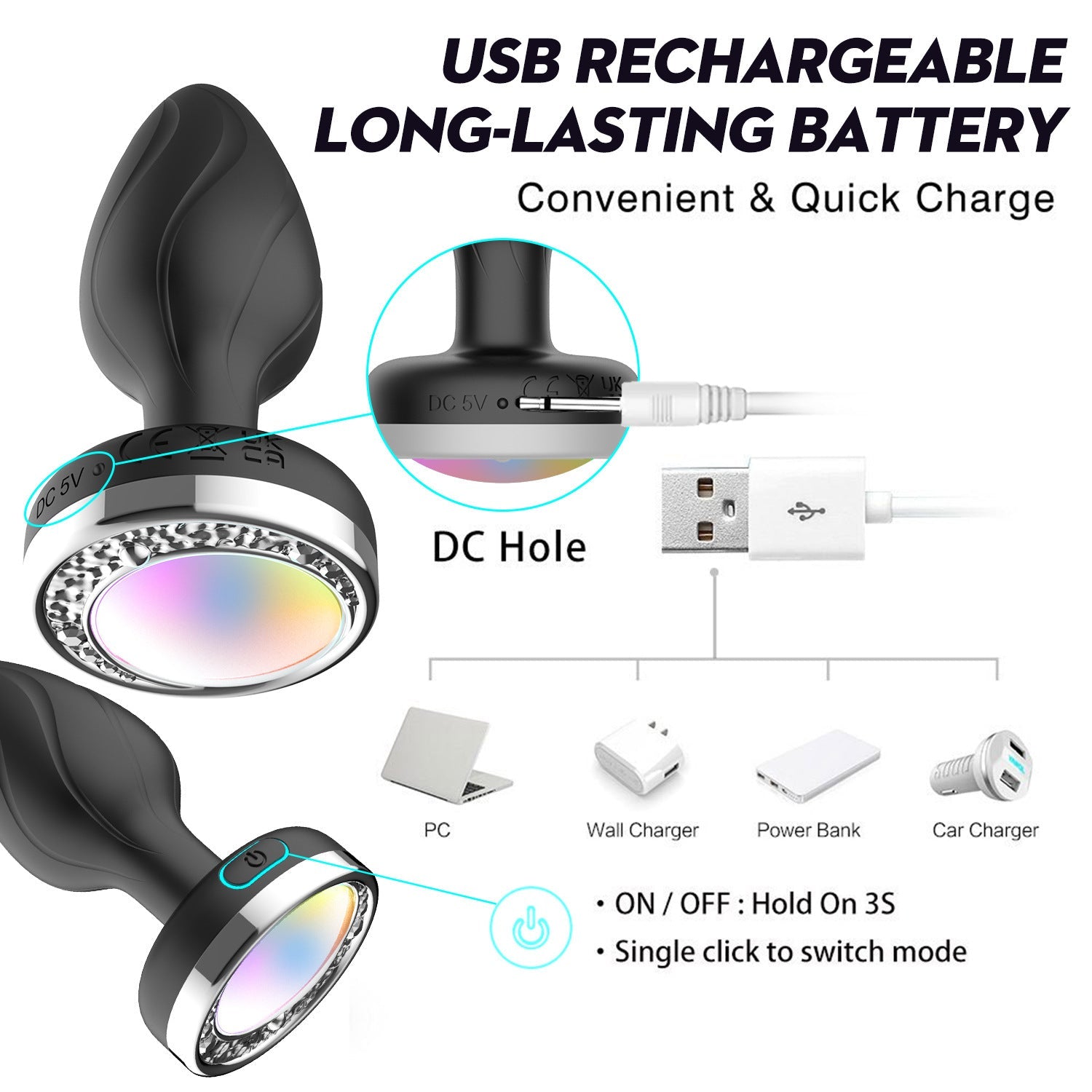 WhisperVibe App Control Anal Vibrator TH Shop