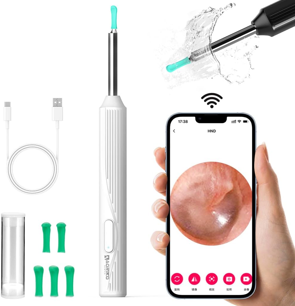 Smart Ear Cleaner with HD Camera – Wireless Otoscope for Android & iPhone Martika Trendy Finds