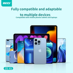 Zeqi 10,000mAh Powerbank – Compact USB Charging Martika Trendy Finds