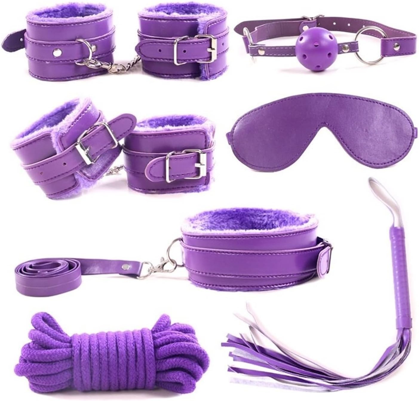 Dreamy Dominance Bondage Kit - 10 Piece Set Ideal Lingerie