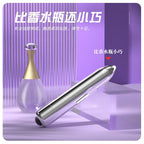 Black Silver Pointed Bullet Vibrator - Multiple Modes TH Shop