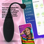 App Vibrator - Rose Red, Safe Waterproof with App Control Ideal Lingerie