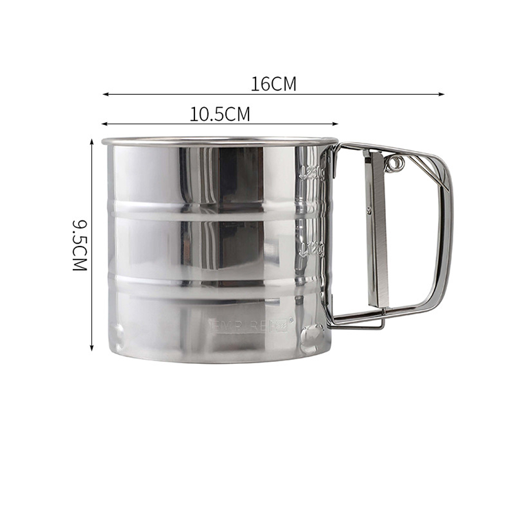 Durable Stainless Steel Sieve – Fine Mesh Strainer for Daily Cooking | Lebanon Home Martika