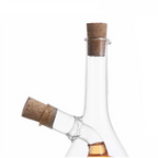 Premium Olive Oil & Vinegar Glass Dispenser – Transparent | Beirut Kitchen Essential Martika