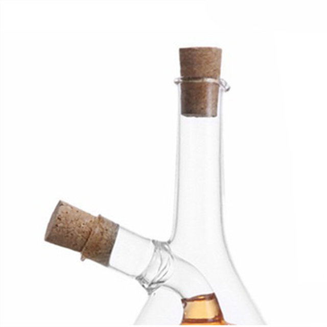 Premium Olive Oil & Vinegar Glass Dispenser – Transparent | Beirut Kitchen Essential Martika