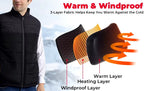 The Thermal Cocoon Vest in Grey & Black Fili & Kili