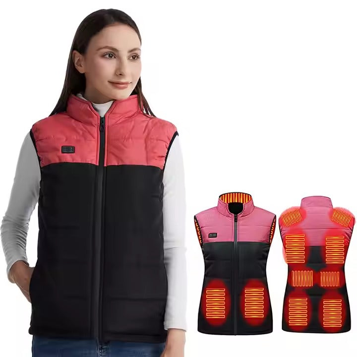 The Thermal Cocoon Vest in Pink Fili & Kili