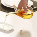 Premium Olive Oil & Vinegar Glass Dispenser – Transparent | Beirut Kitchen Essential Martika