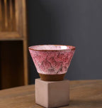 Japanese Mug With Holder Beige Farawla