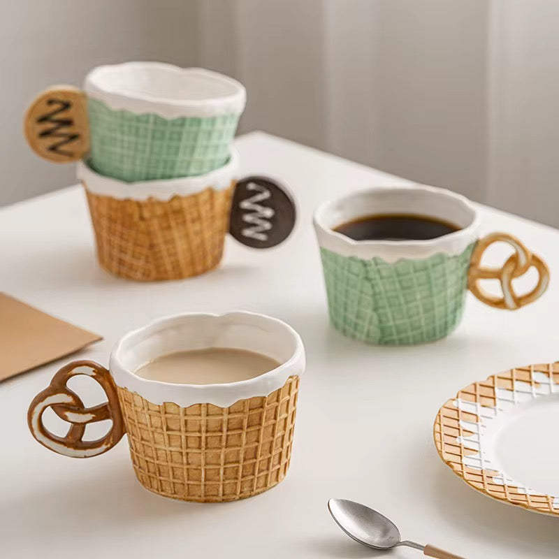 Mug Biscuit Series Coffee Green Sable Farawla