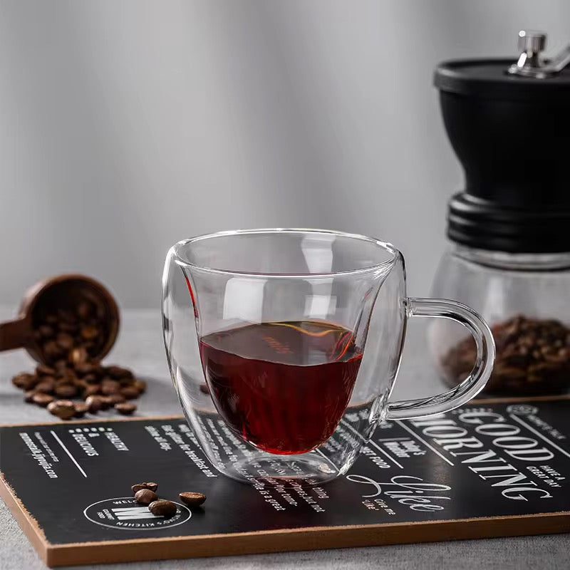 Valentine Transperant Heart 170 Ml (Tea Cup) Farawla