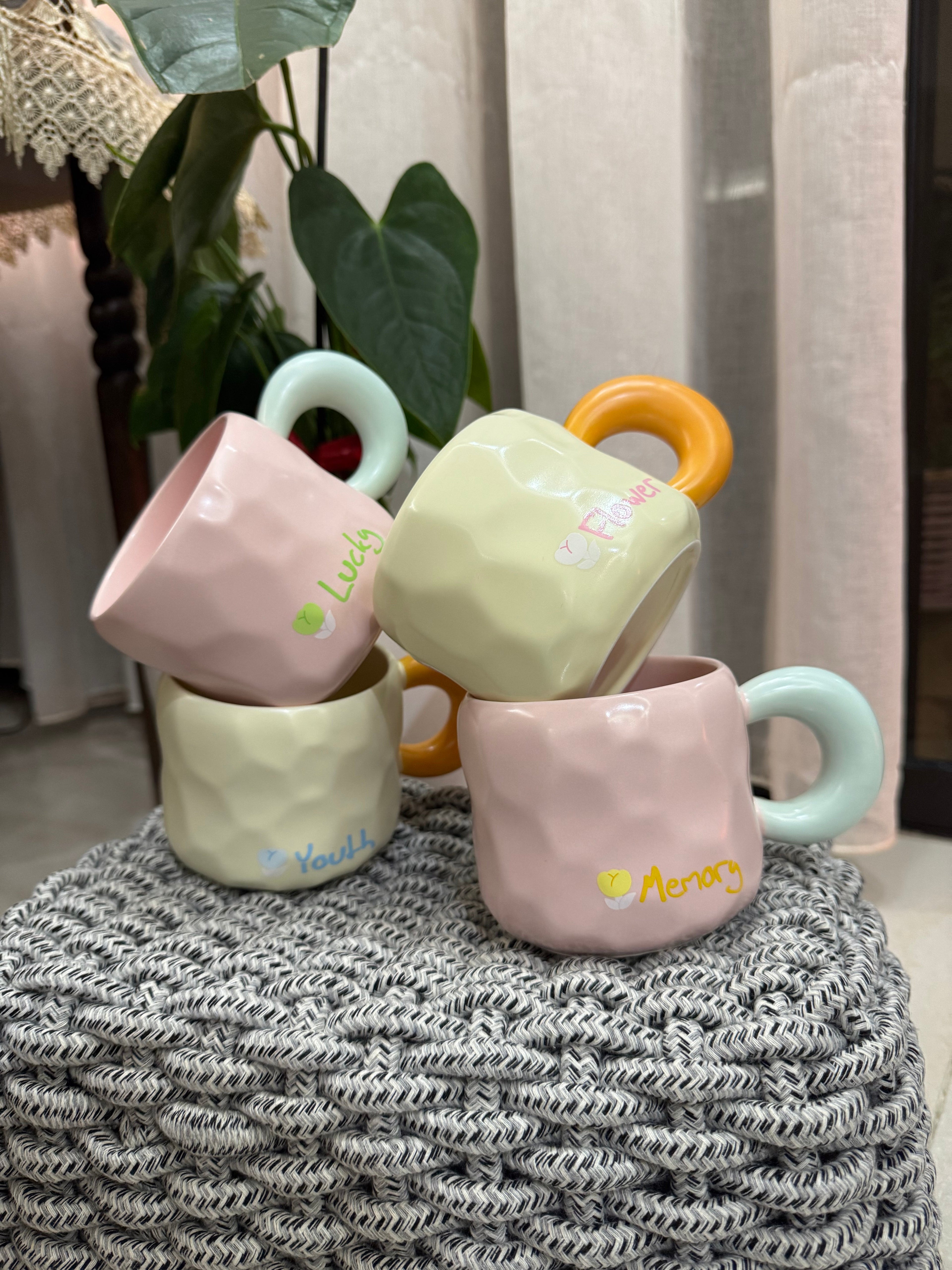 Mug Pink Memory Word (54-52) - 250 Ml Farawla