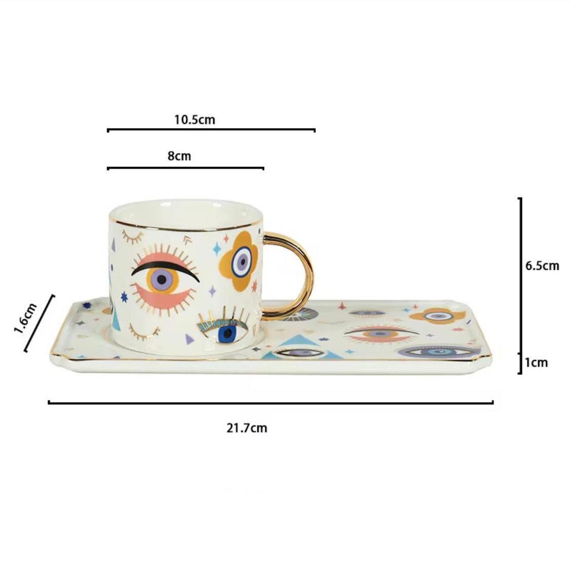 Evil Eye - Gold - 346 Farawla