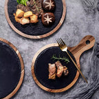 Wood & Stone Plate Small, big Farawla