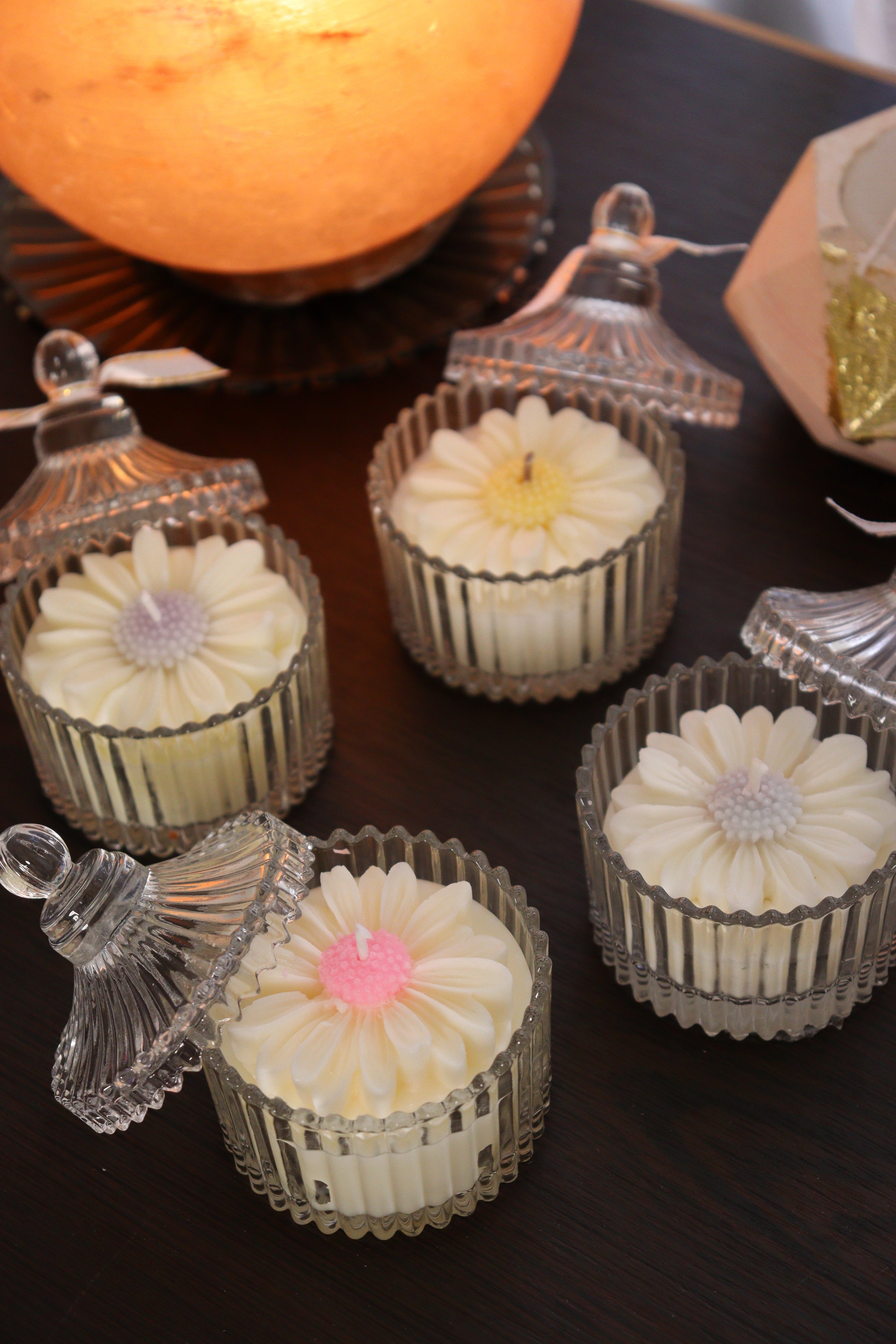 Candles In Glass Farawla