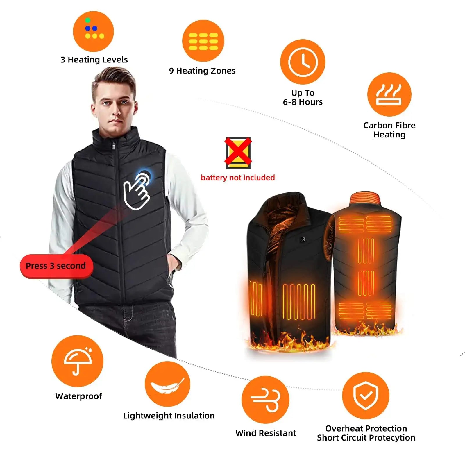 The Adventure's Ally Vest in Black Fili & Kili