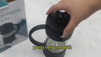 Elegant Glass French Press Coffee Maker – 350ml